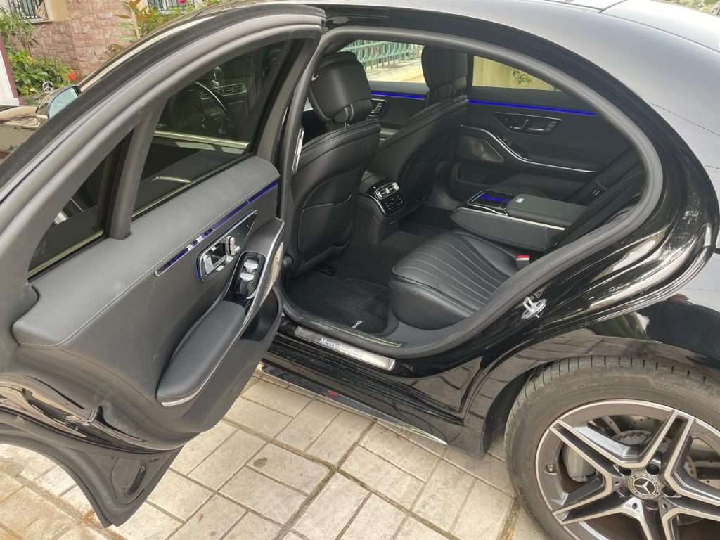 Mercedes S-Class Chauffeur Service Athens | VIP Transfers Luxury Transfer Athens