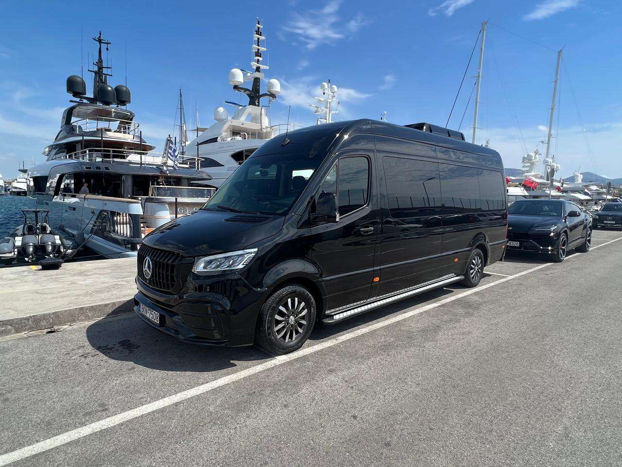 Mercedes Sprinter Mini-Bus Hire Athens | VIP Group Transfers Luxury Transfer Athens