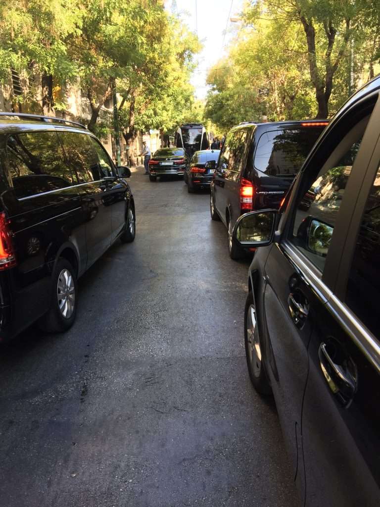 Mercedes V-Class & Business Van Chauffeur Service Athens Luxury Transfer Athens