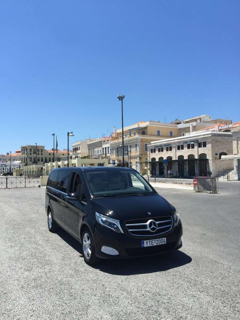 Mercedes V-Class & Business Van Chauffeur Service Athens Luxury Transfer Athens