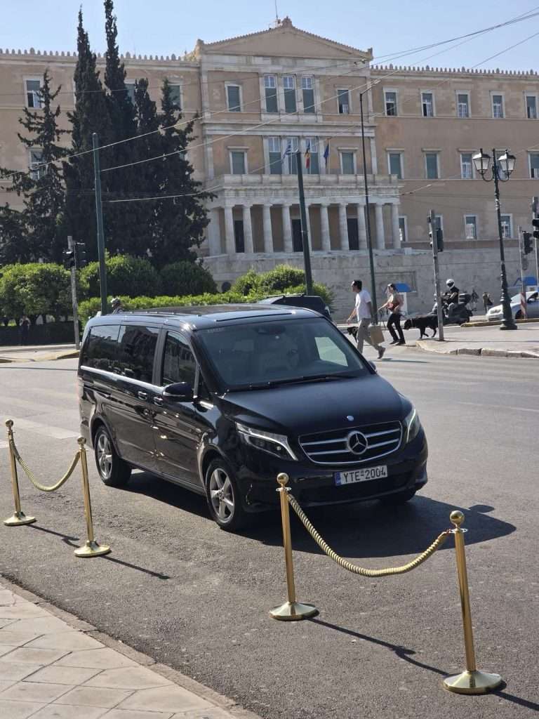 Mercedes V-Class & Business Van Chauffeur Service Athens Luxury Transfer Athens