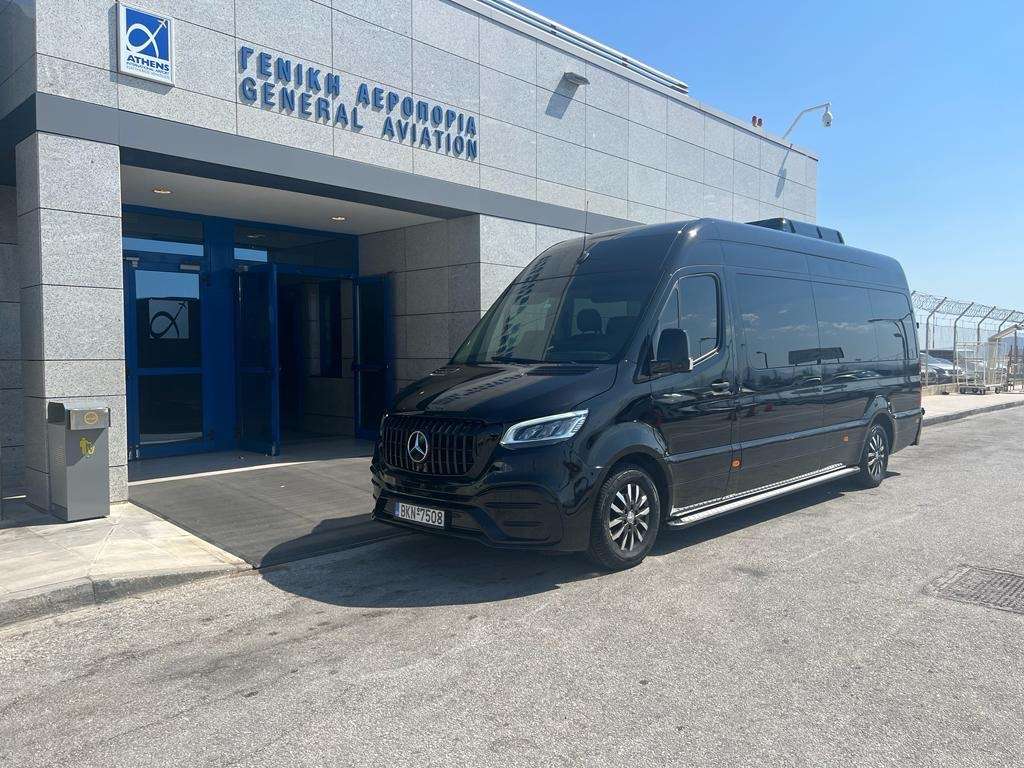 Mercedes Sprinter Mini-Bus Hire Athens | VIP Group Transfers Luxury Transfer Athens