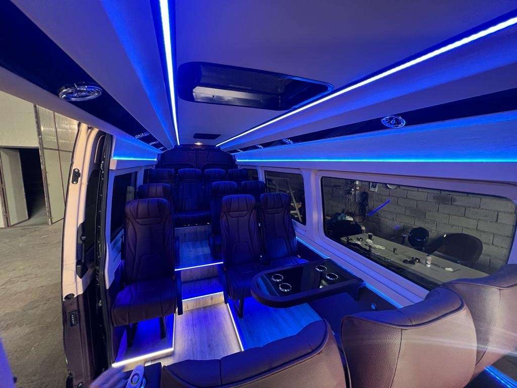 Mercedes Sprinter Mini-Bus Hire Athens | VIP Group Transfers Luxury Transfer Athens