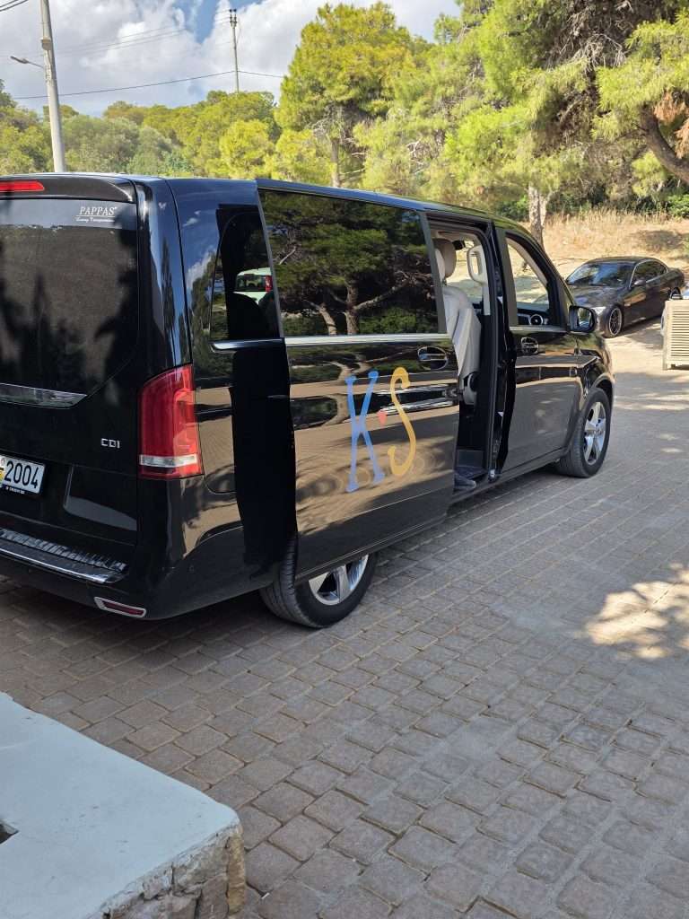 Mercedes V-Class & Business Van Chauffeur Service Athens Luxury Transfer Athens